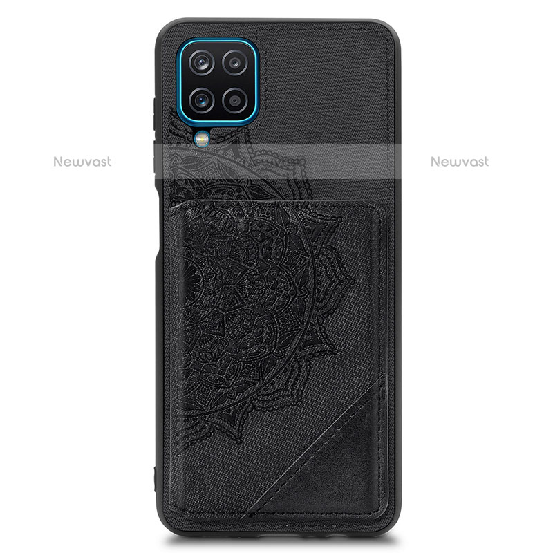 Ultra-thin Silicone Gel Soft Case Cover with Magnetic S03D for Samsung Galaxy F12