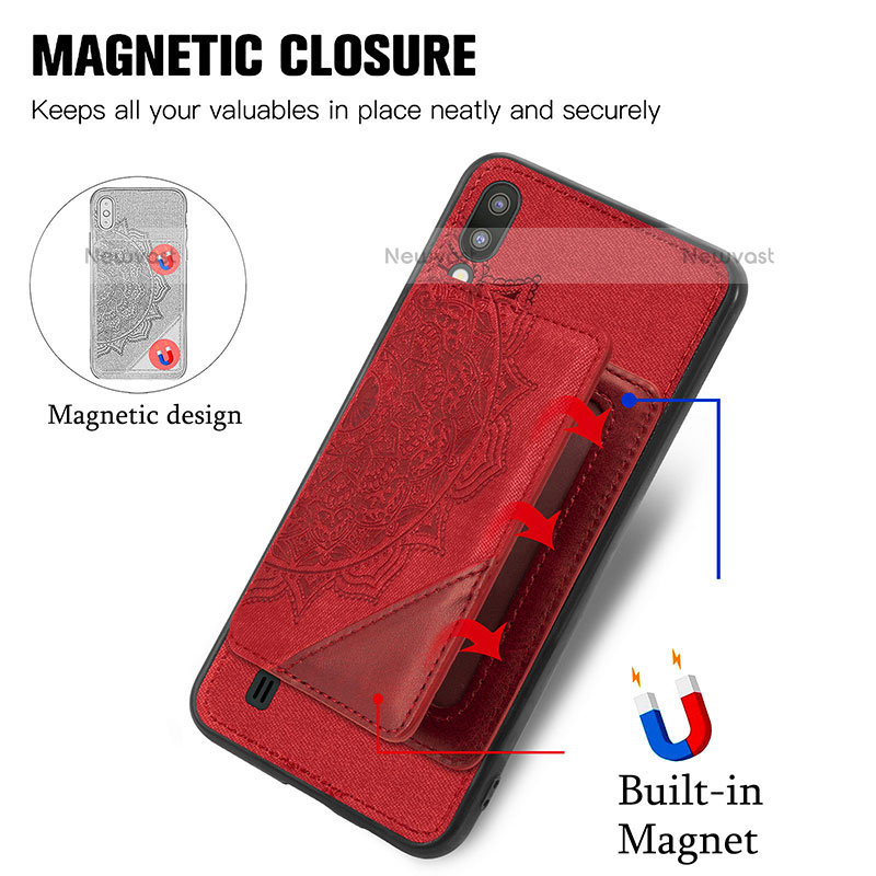 Ultra-thin Silicone Gel Soft Case Cover with Magnetic S03D for Samsung Galaxy M10