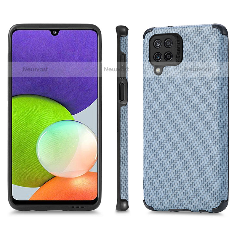 Ultra-thin Silicone Gel Soft Case Cover with Magnetic S03D for Samsung Galaxy M32 4G