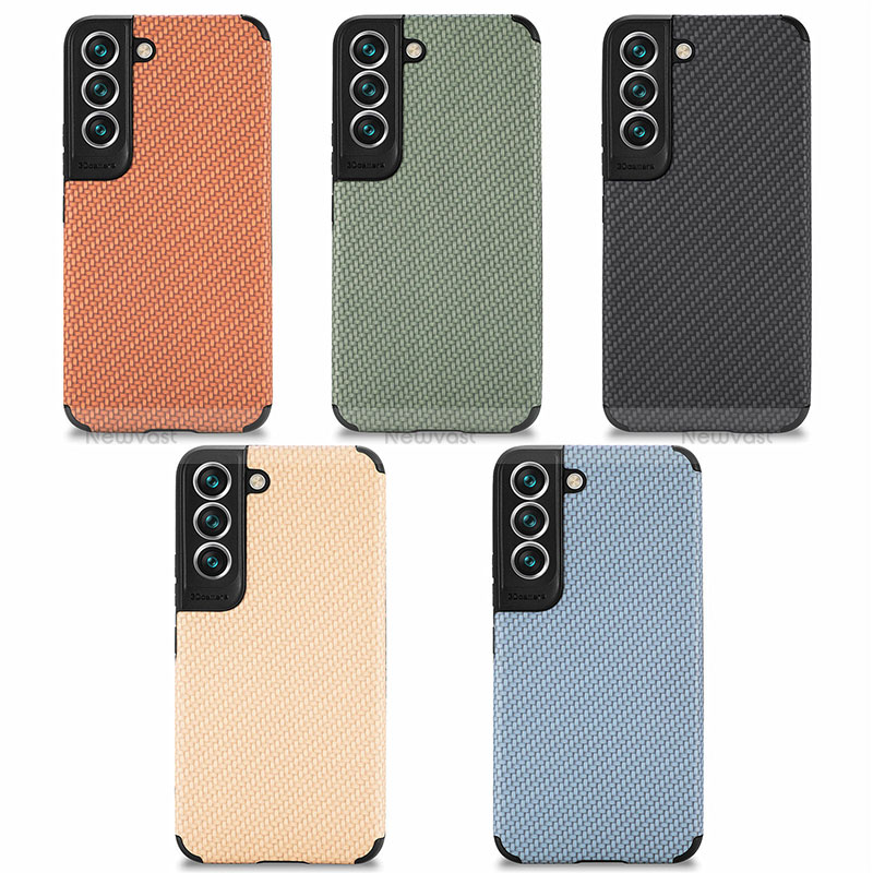 Ultra-thin Silicone Gel Soft Case Cover with Magnetic S03D for Samsung Galaxy S22 Plus 5G