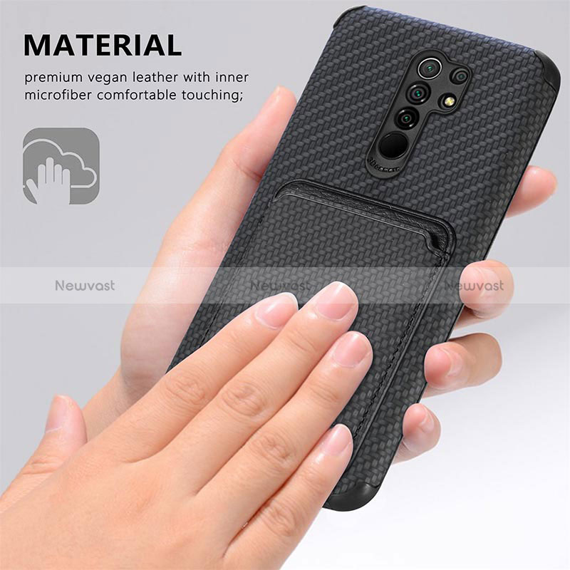 Ultra-thin Silicone Gel Soft Case Cover with Magnetic S03D for Xiaomi Poco M2