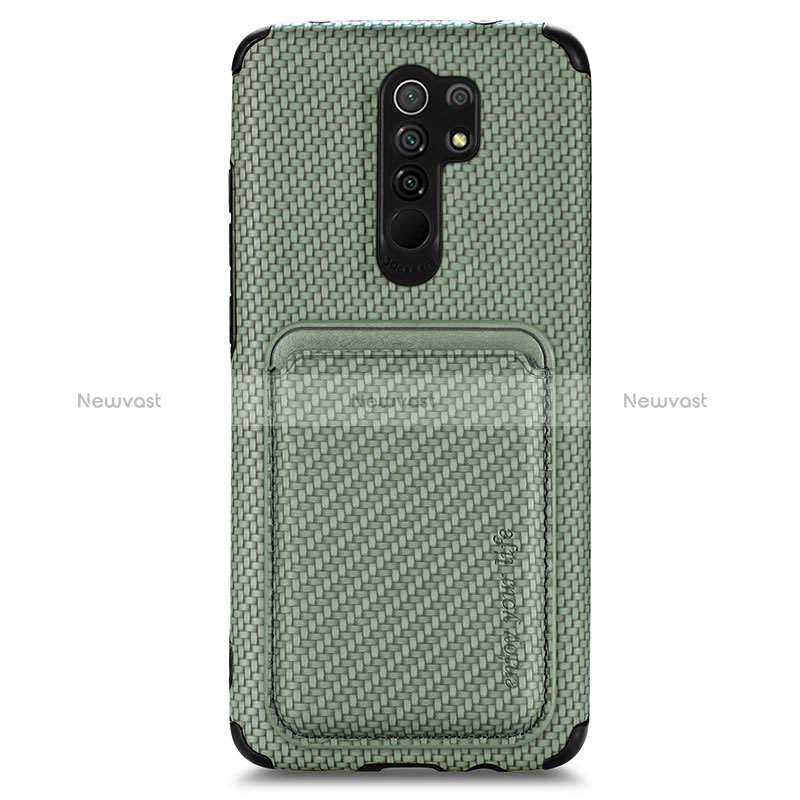 Ultra-thin Silicone Gel Soft Case Cover with Magnetic S03D for Xiaomi Poco M2