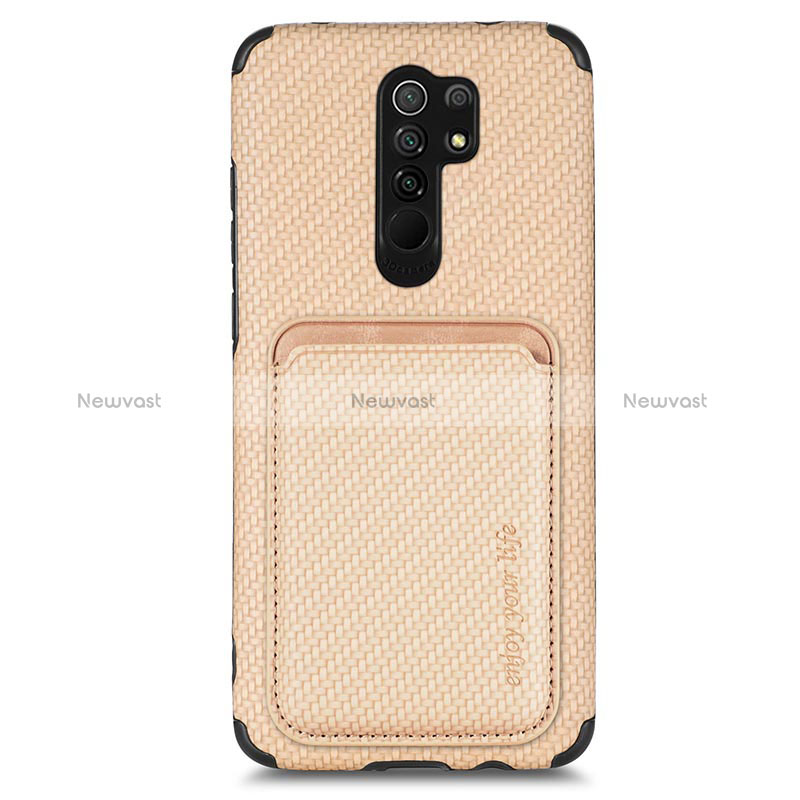 Ultra-thin Silicone Gel Soft Case Cover with Magnetic S03D for Xiaomi Poco M2