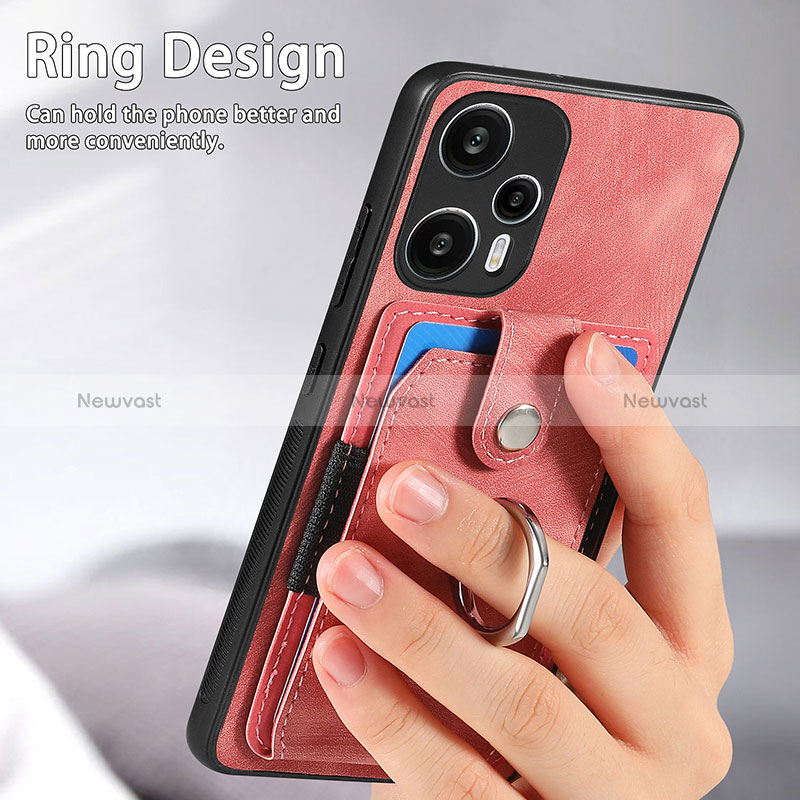 Ultra-thin Silicone Gel Soft Case Cover with Magnetic S03D for Xiaomi Redmi Note 12 Turbo 5G