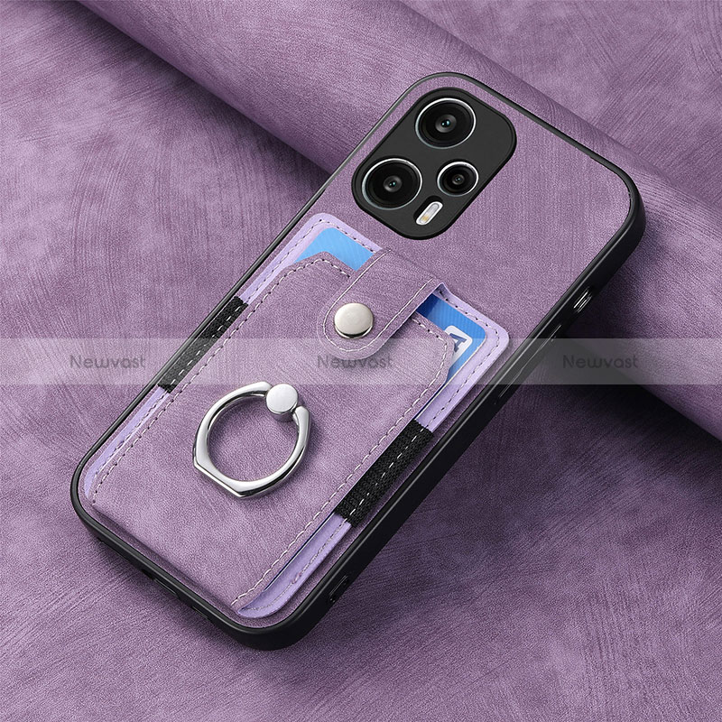 Ultra-thin Silicone Gel Soft Case Cover with Magnetic S03D for Xiaomi Redmi Note 12 Turbo 5G