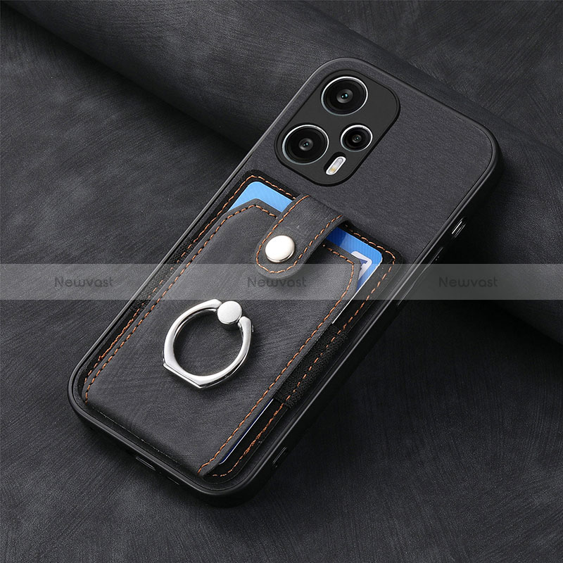 Ultra-thin Silicone Gel Soft Case Cover with Magnetic S03D for Xiaomi Redmi Note 12 Turbo 5G