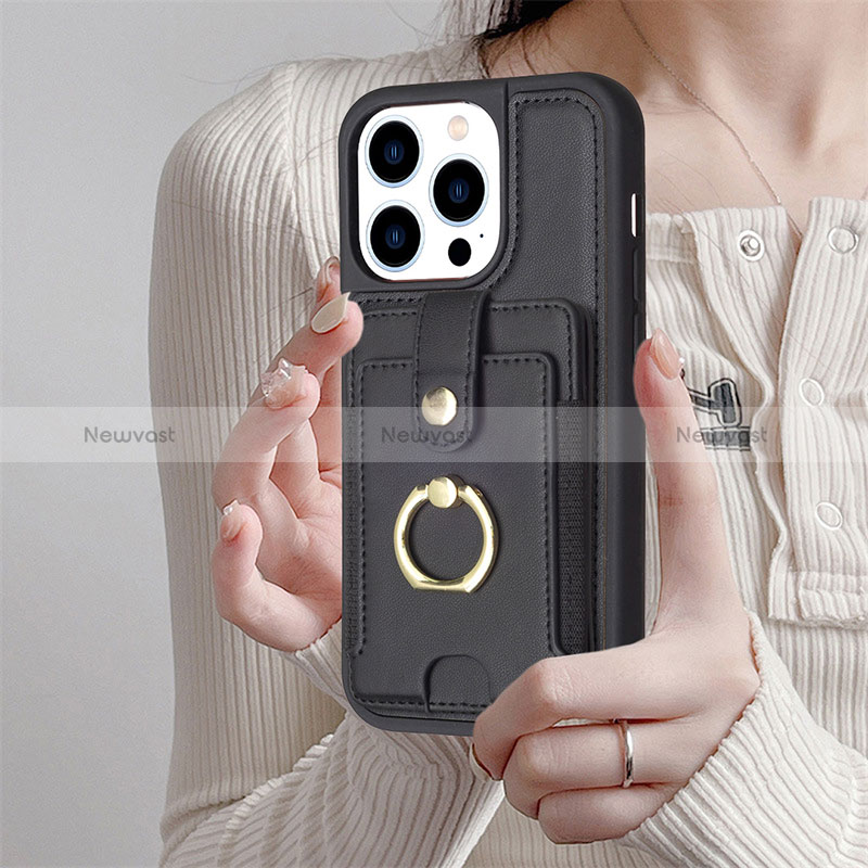 Ultra-thin Silicone Gel Soft Case Cover with Magnetic S04D for Apple iPhone 16 Pro