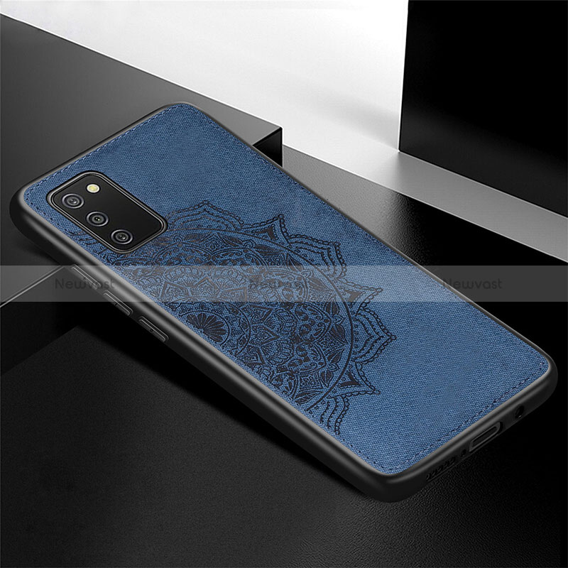 Ultra-thin Silicone Gel Soft Case Cover with Magnetic S04D for Samsung Galaxy M02s