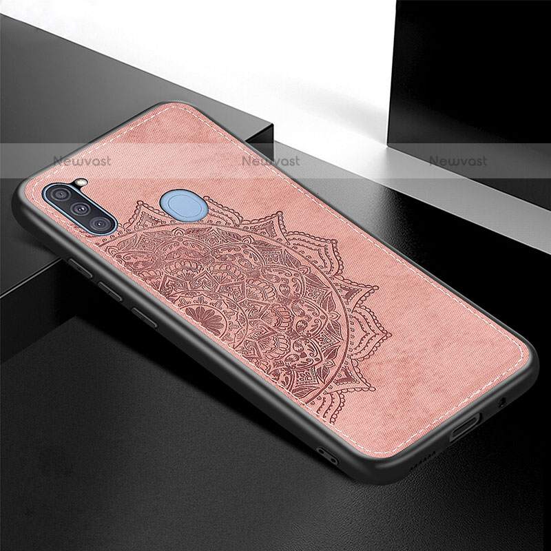 Ultra-thin Silicone Gel Soft Case Cover with Magnetic S04D for Samsung Galaxy M11