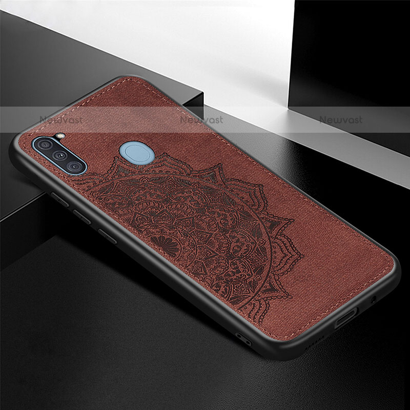 Ultra-thin Silicone Gel Soft Case Cover with Magnetic S04D for Samsung Galaxy M11