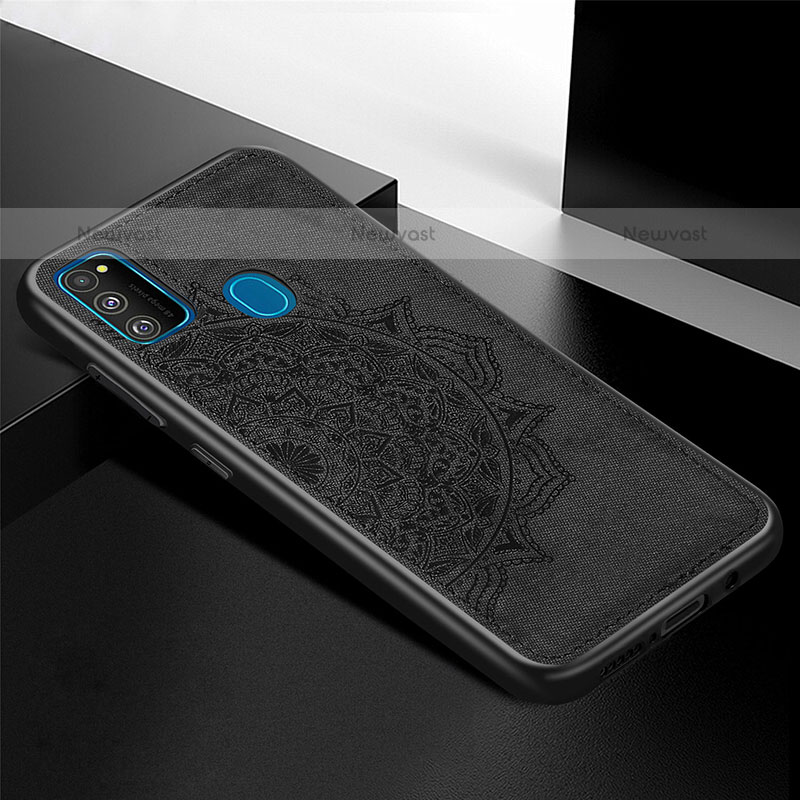 Ultra-thin Silicone Gel Soft Case Cover with Magnetic S04D for Samsung Galaxy M30s