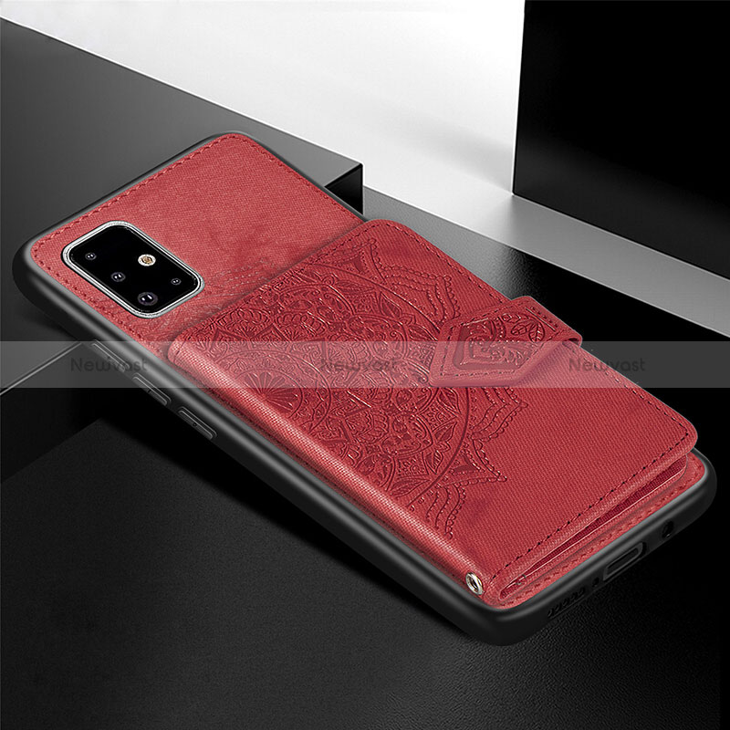 Ultra-thin Silicone Gel Soft Case Cover with Magnetic S04D for Samsung Galaxy M40S