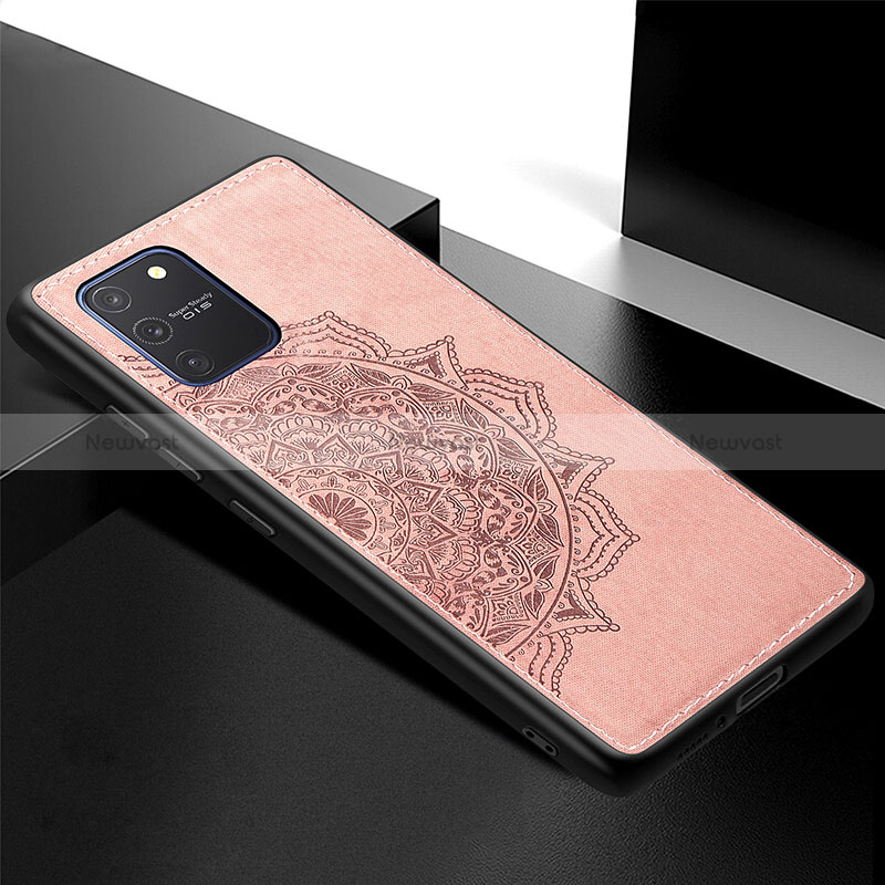 Ultra-thin Silicone Gel Soft Case Cover with Magnetic S04D for Samsung Galaxy M80S