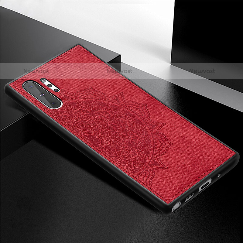 Ultra-thin Silicone Gel Soft Case Cover with Magnetic S04D for Samsung Galaxy Note 10 Plus 5G