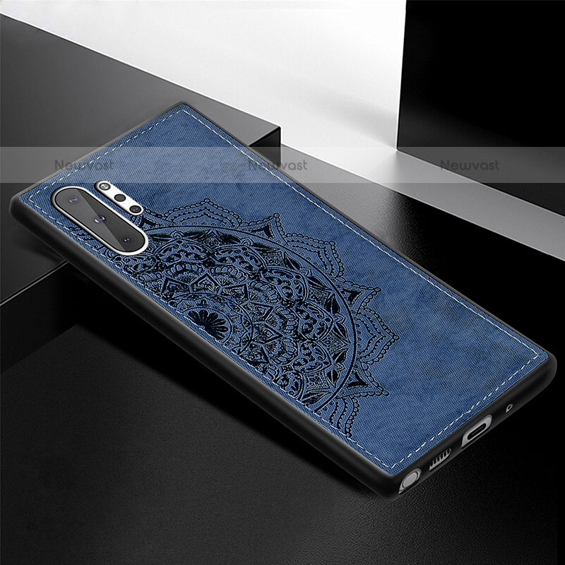 Ultra-thin Silicone Gel Soft Case Cover with Magnetic S04D for Samsung Galaxy Note 10 Plus 5G