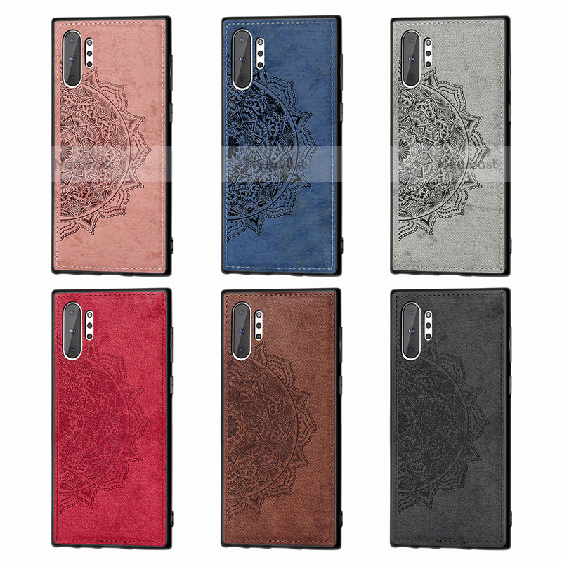 Ultra-thin Silicone Gel Soft Case Cover with Magnetic S04D for Samsung Galaxy Note 10 Plus 5G