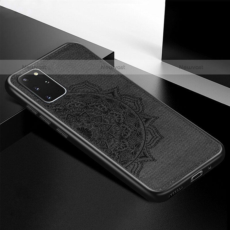 Ultra-thin Silicone Gel Soft Case Cover with Magnetic S04D for Samsung Galaxy S20 Plus