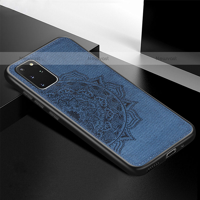 Ultra-thin Silicone Gel Soft Case Cover with Magnetic S04D for Samsung Galaxy S20 Plus 5G