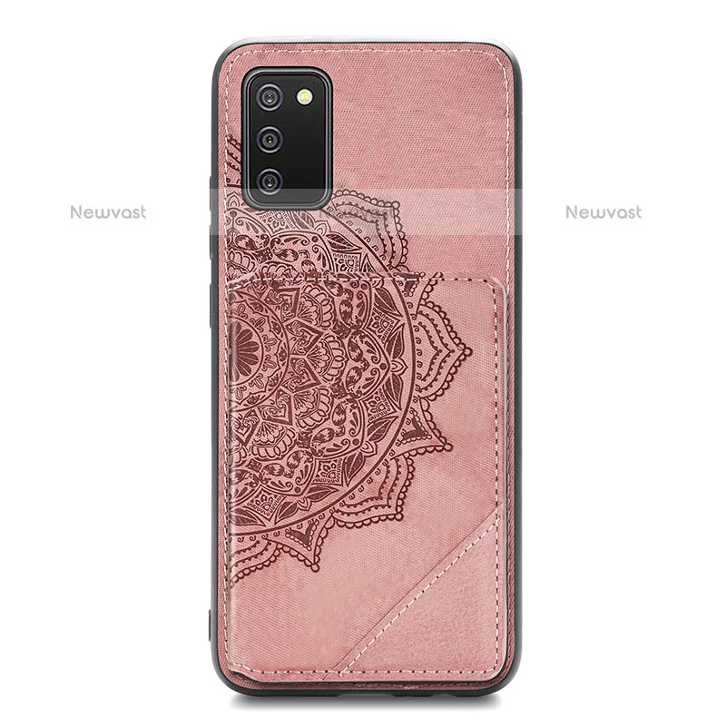 Ultra-thin Silicone Gel Soft Case Cover with Magnetic S05D for Samsung Galaxy A02s