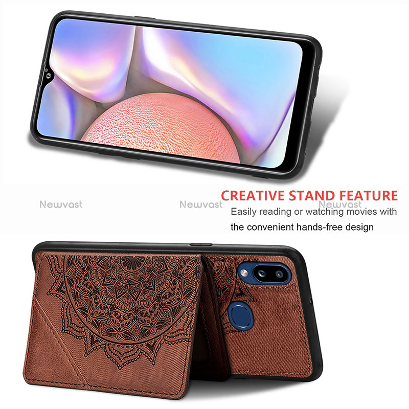 Ultra-thin Silicone Gel Soft Case Cover with Magnetic S05D for Samsung Galaxy A10s