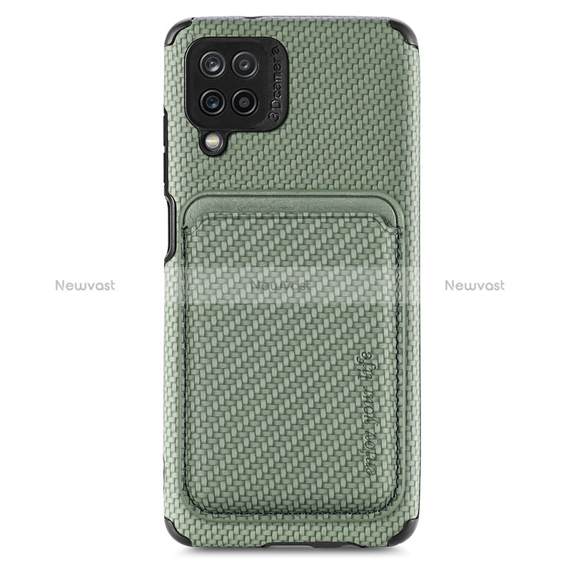 Ultra-thin Silicone Gel Soft Case Cover with Magnetic S05D for Samsung Galaxy A22 4G