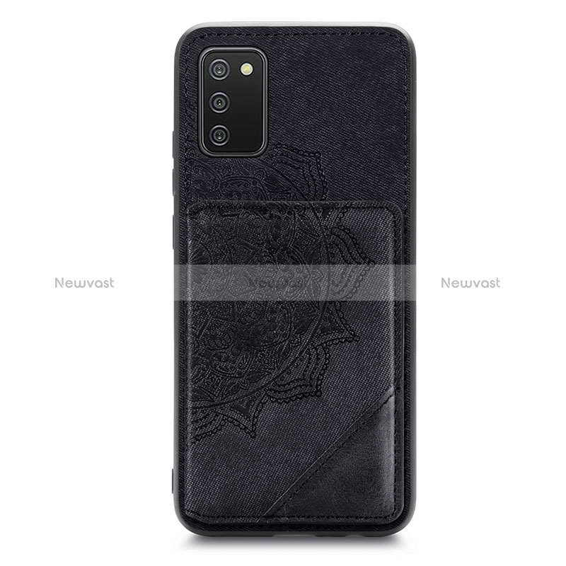 Ultra-thin Silicone Gel Soft Case Cover with Magnetic S05D for Samsung Galaxy F02S SM-E025F