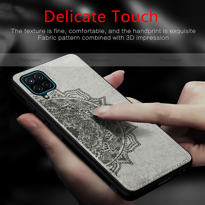 Ultra-thin Silicone Gel Soft Case Cover with Magnetic S05D for Samsung Galaxy F12