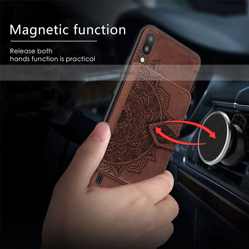 Ultra-thin Silicone Gel Soft Case Cover with Magnetic S05D for Samsung Galaxy M10