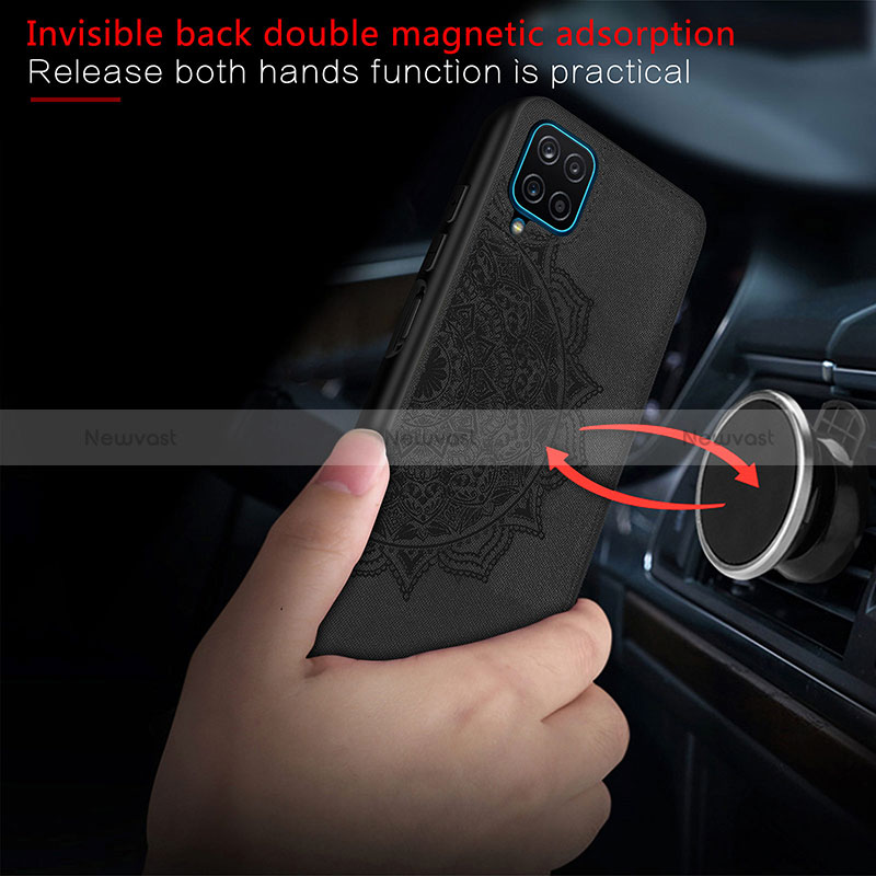 Ultra-thin Silicone Gel Soft Case Cover with Magnetic S05D for Samsung Galaxy M12