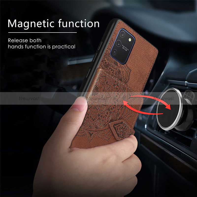 Ultra-thin Silicone Gel Soft Case Cover with Magnetic S05D for Samsung Galaxy M80S