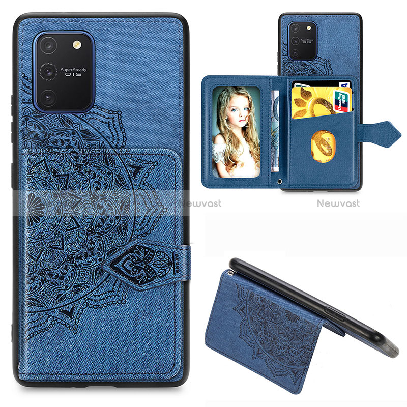 Ultra-thin Silicone Gel Soft Case Cover with Magnetic S05D for Samsung Galaxy M80S