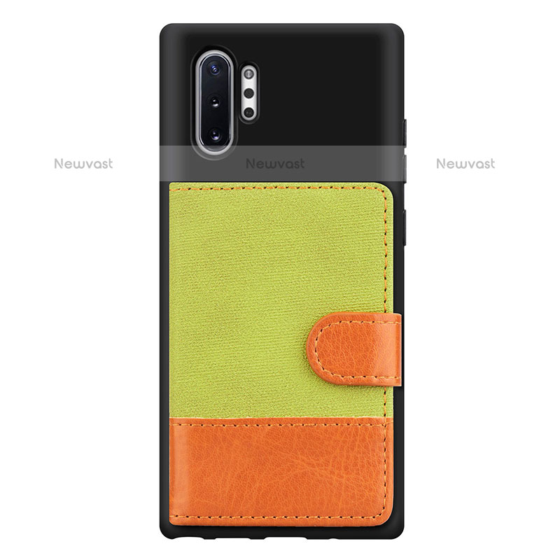 Ultra-thin Silicone Gel Soft Case Cover with Magnetic S05D for Samsung Galaxy Note 10 Plus 5G