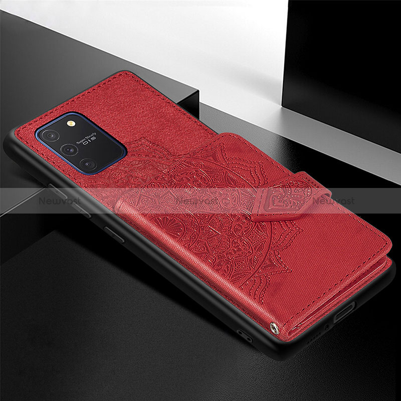 Ultra-thin Silicone Gel Soft Case Cover with Magnetic S05D for Samsung Galaxy S10 Lite