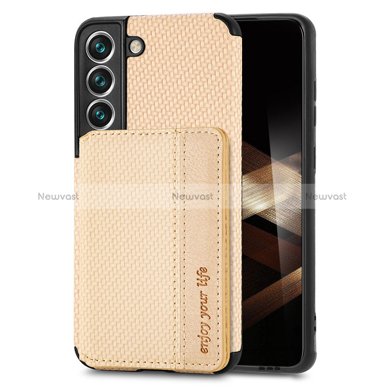 Ultra-thin Silicone Gel Soft Case Cover with Magnetic S05D for Samsung Galaxy S24 Plus 5G