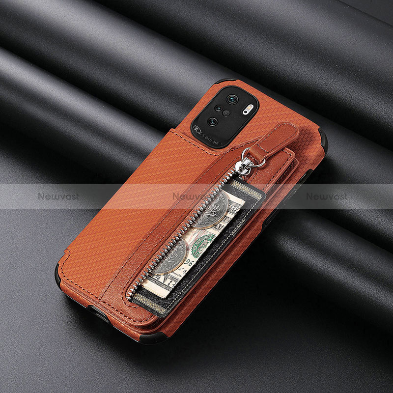 Ultra-thin Silicone Gel Soft Case Cover with Magnetic S05D for Xiaomi Mi 11i 5G