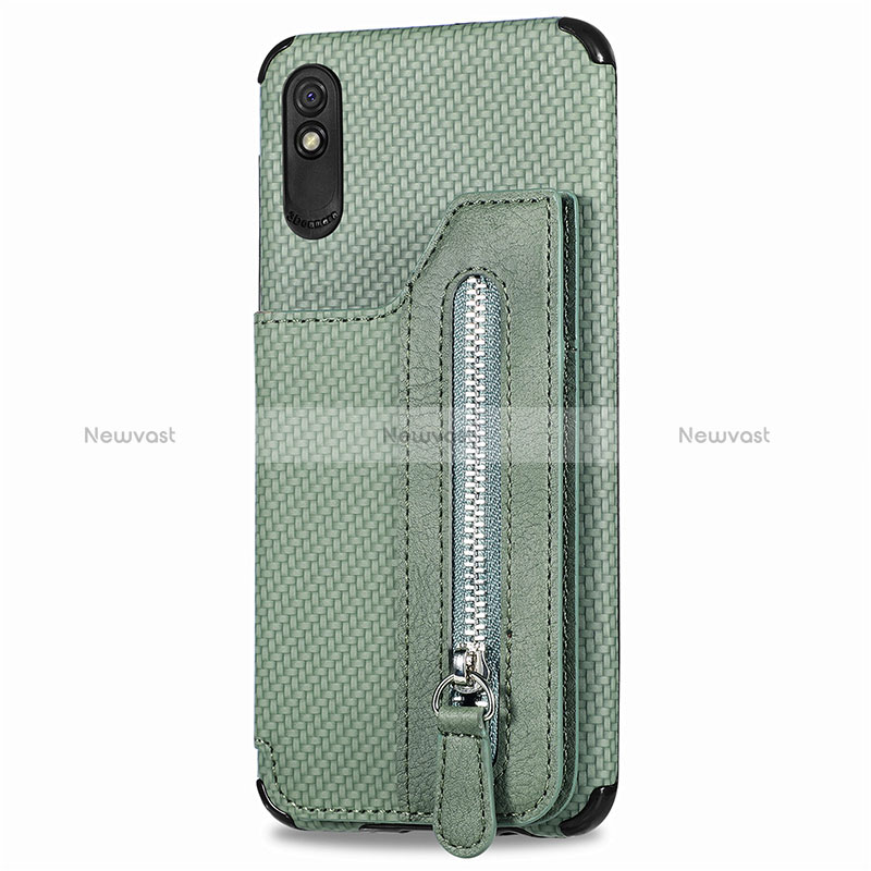 Ultra-thin Silicone Gel Soft Case Cover with Magnetic S05D for Xiaomi Redmi 9i