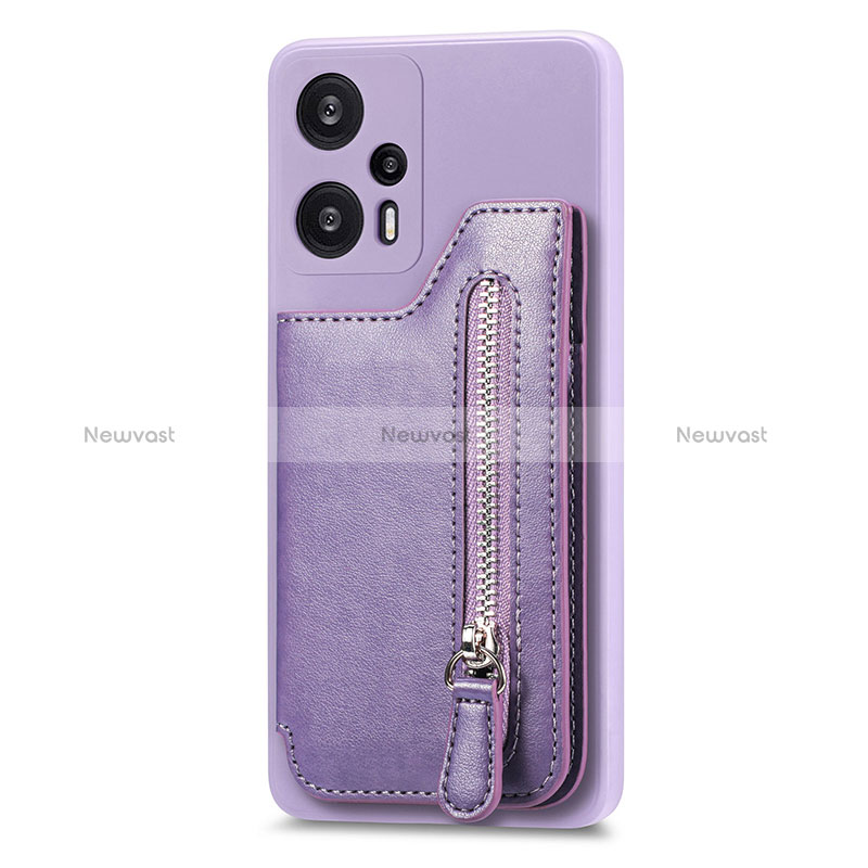 Ultra-thin Silicone Gel Soft Case Cover with Magnetic S05D for Xiaomi Redmi Note 12 Turbo 5G