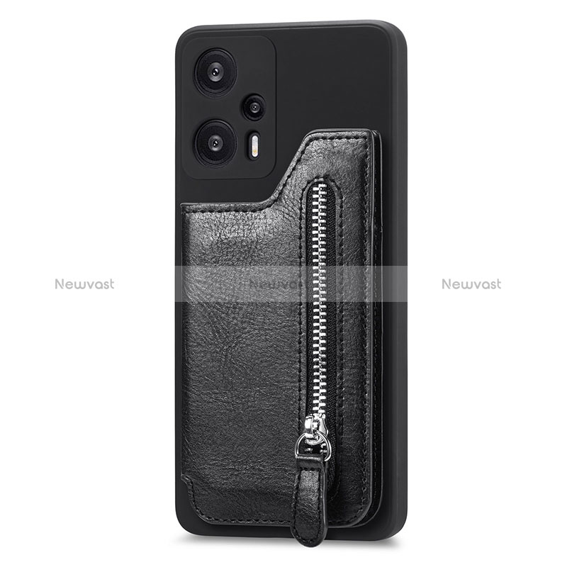 Ultra-thin Silicone Gel Soft Case Cover with Magnetic S05D for Xiaomi Redmi Note 12 Turbo 5G