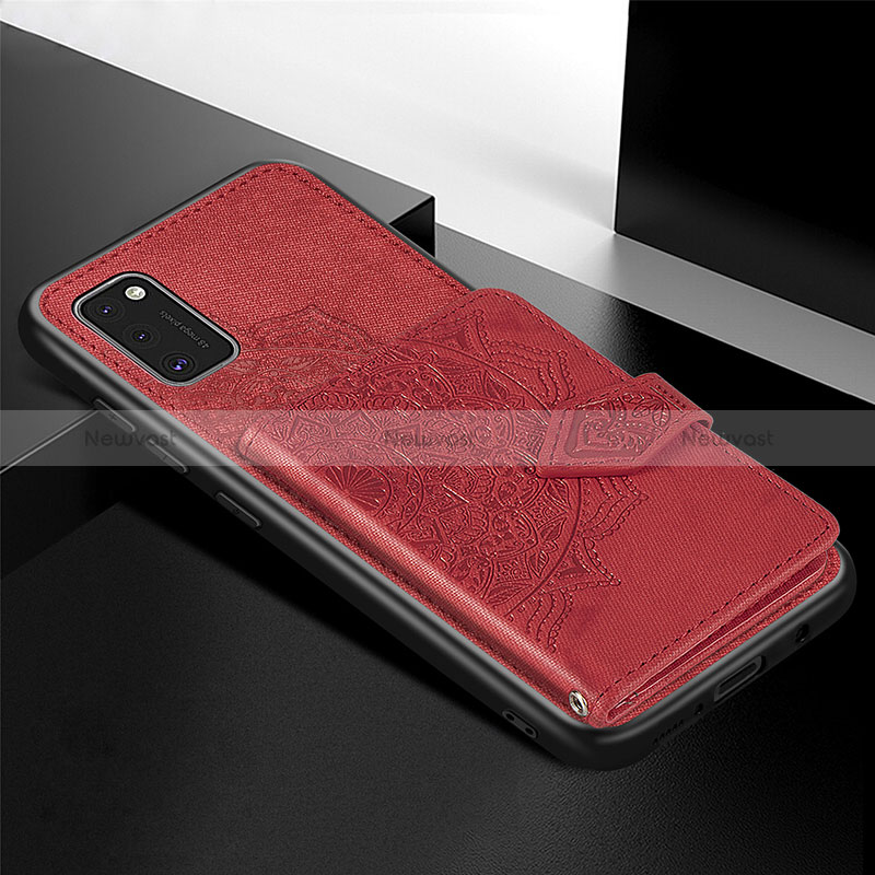 Ultra-thin Silicone Gel Soft Case Cover with Magnetic S06D for Samsung Galaxy A41