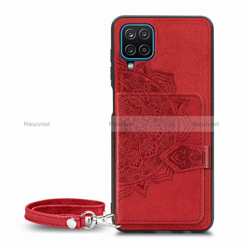 Ultra-thin Silicone Gel Soft Case Cover with Magnetic S06D for Samsung Galaxy M12