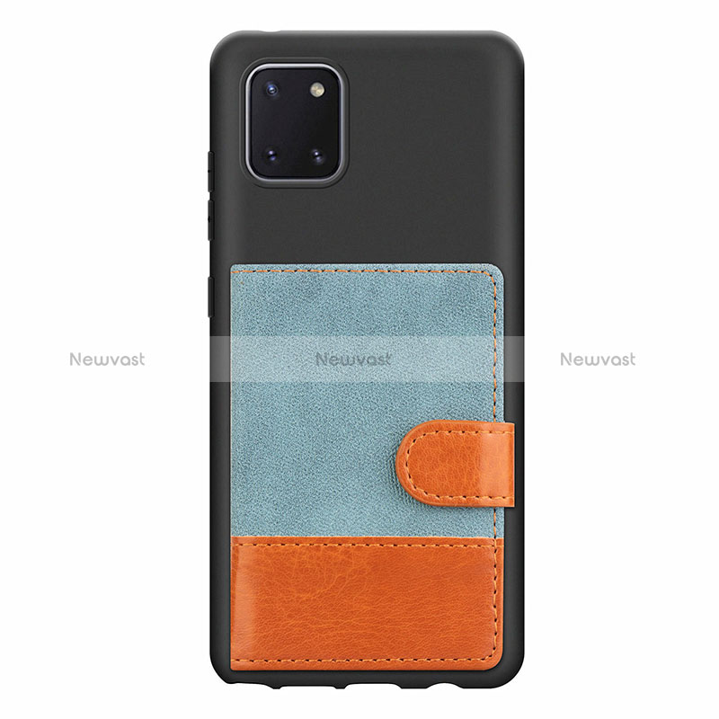 Ultra-thin Silicone Gel Soft Case Cover with Magnetic S06D for Samsung Galaxy M60s