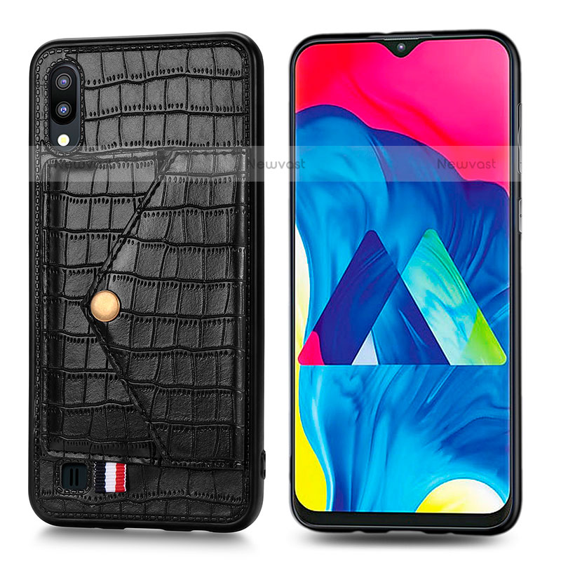 Ultra-thin Silicone Gel Soft Case Cover with Magnetic S07D for Samsung Galaxy M10