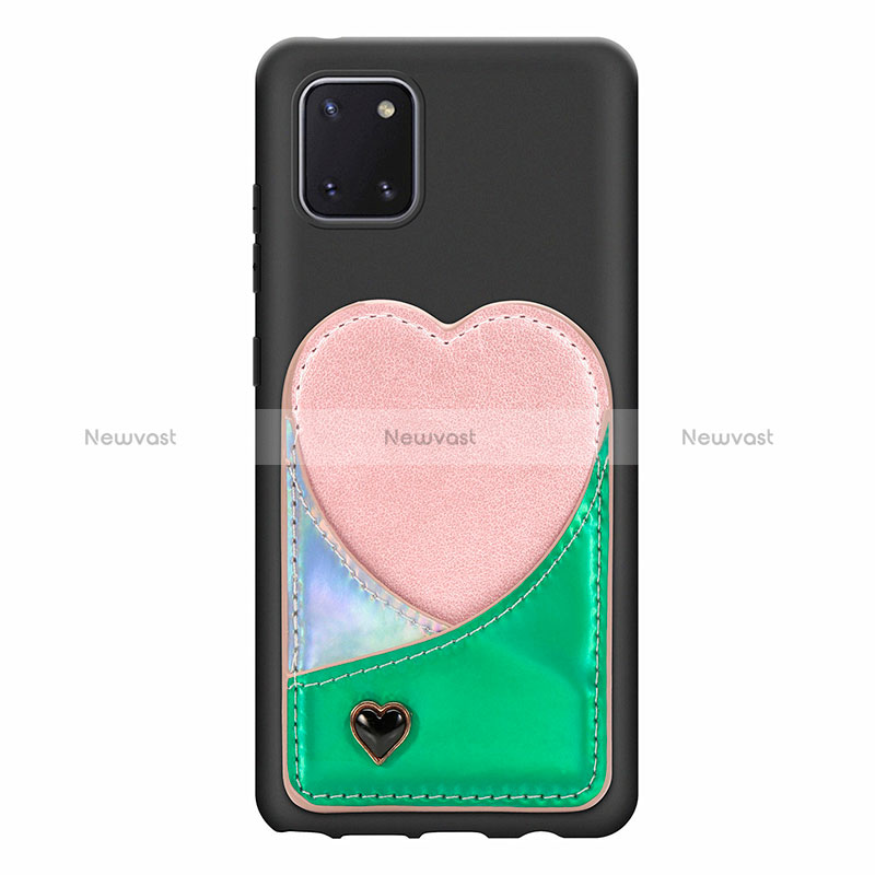 Ultra-thin Silicone Gel Soft Case Cover with Magnetic S07D for Samsung Galaxy M60s