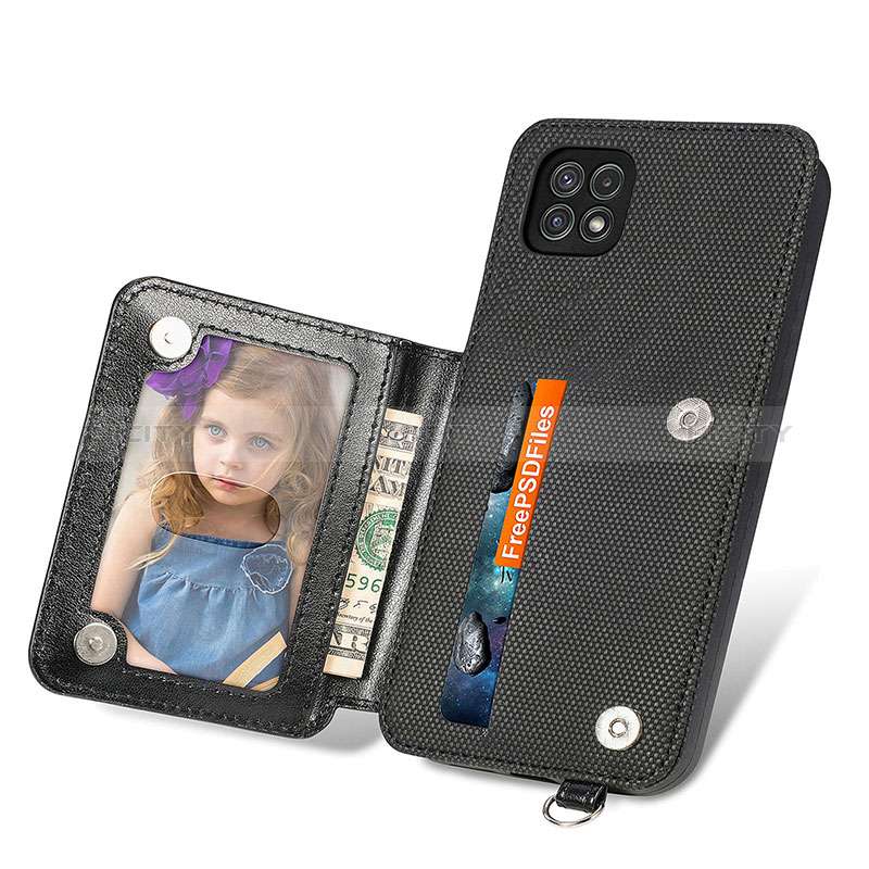 Ultra-thin Silicone Gel Soft Case Cover with Magnetic S08D for Samsung Galaxy F42 5G