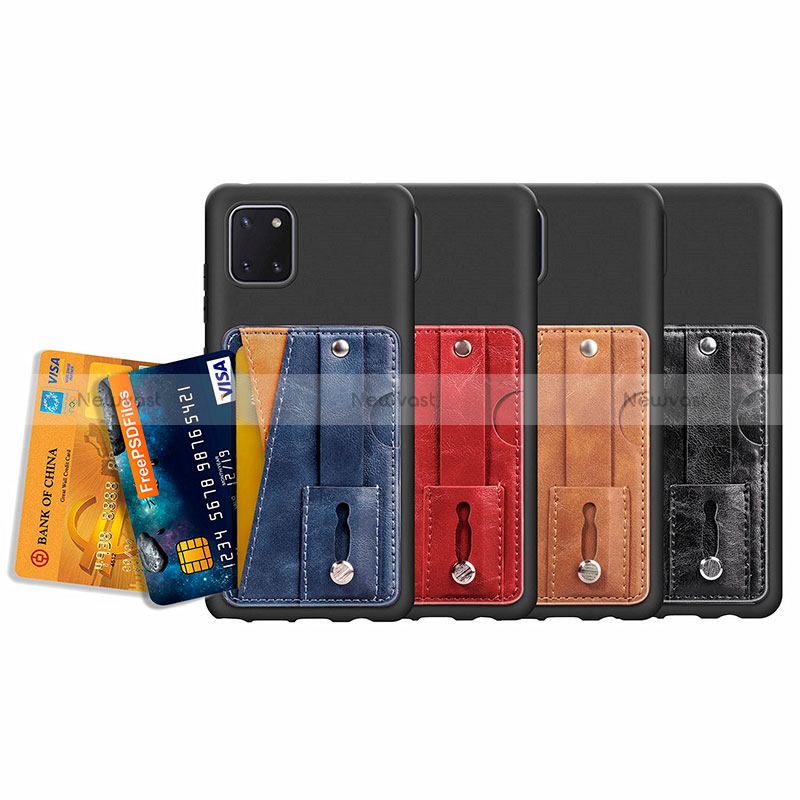 Ultra-thin Silicone Gel Soft Case Cover with Magnetic S08D for Samsung Galaxy M60s