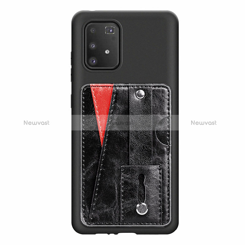 Ultra-thin Silicone Gel Soft Case Cover with Magnetic S08D for Samsung Galaxy S10 Lite