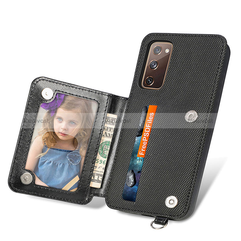 Ultra-thin Silicone Gel Soft Case Cover with Magnetic S08D for Samsung Galaxy S20 Lite 5G