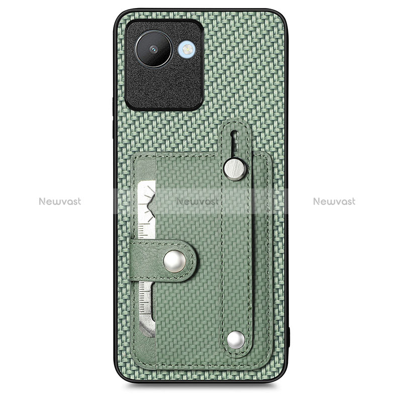 Ultra-thin Silicone Gel Soft Case Cover with Magnetic S09D for Realme C30