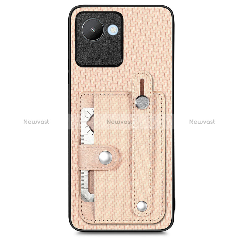 Ultra-thin Silicone Gel Soft Case Cover with Magnetic S09D for Realme C30