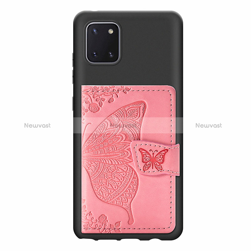 Ultra-thin Silicone Gel Soft Case Cover with Magnetic S09D for Samsung Galaxy M60s